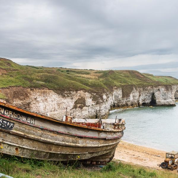 North Landing decaying boat